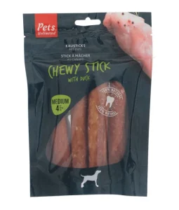 Chewy Stick with Duck Medium 4 pcs Dog Treats