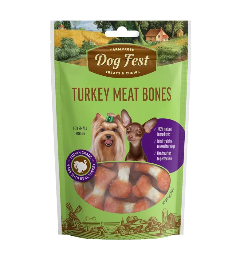 Treats & Chews Turkey Meat Bones