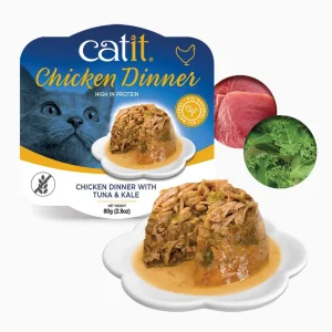 Catit Chicken Dinner with Tuna & Kale