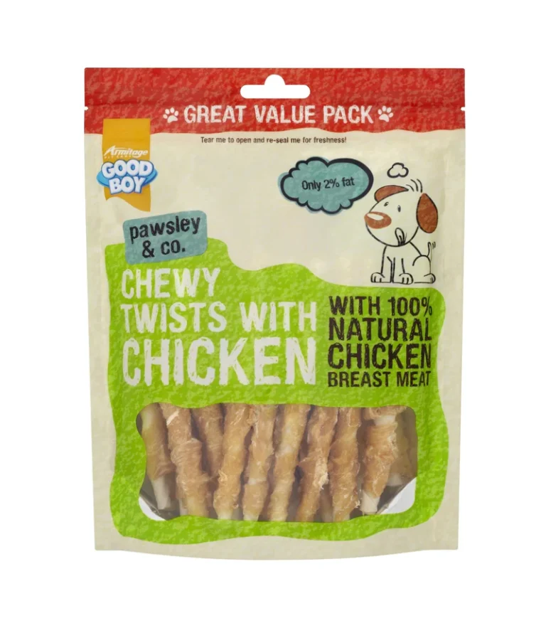 Chewy Chicken Twists Value Pack 320g