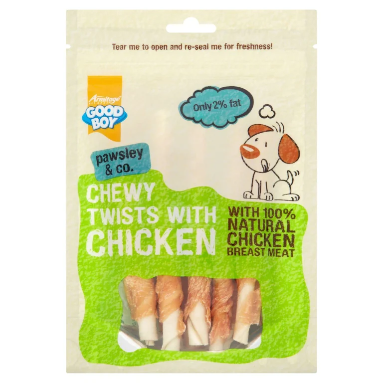 Chewy twists with chicken 90g