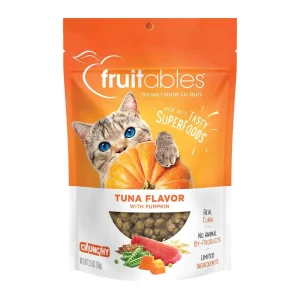 Fruitables Tuna Flavor with Pumpkin Cat Treats (70g)