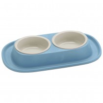 Geoplast Soft Touch Plastic Double Bowl