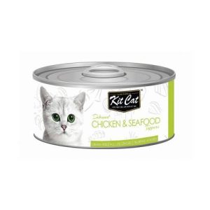 Kit Cat Chicken & Seafood Toppers 80g