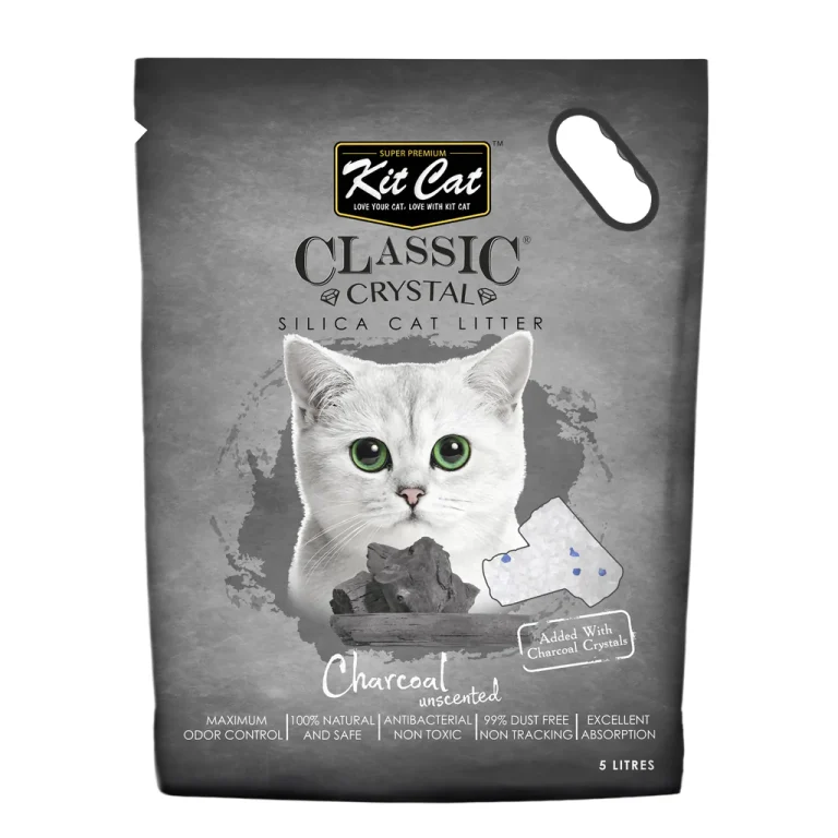 Kit Cat – Classic Crystal Cat Litter Charcoal 5l