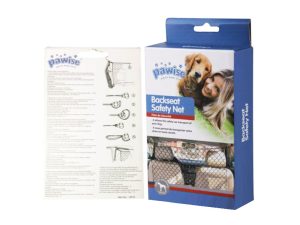 Pawise Car Back Seat Barrier Safety Net For Cats And Dogs