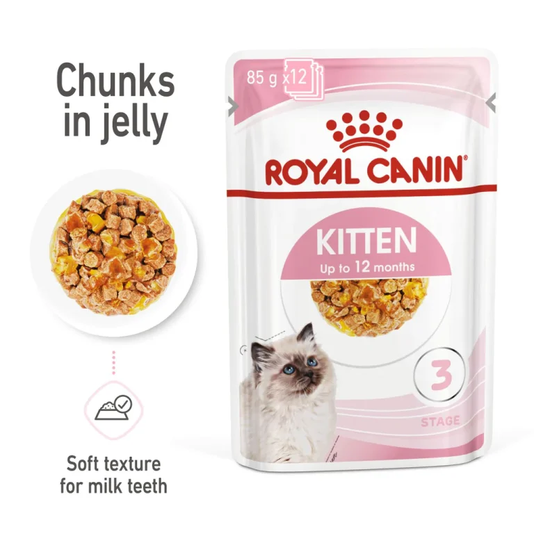 Royal Canin Feline Health Nutrition Kitten Jelly 85gm