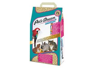 Universal litter for cats birds and small pets