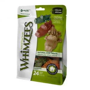 WHIMZEES Alligator Dog Treat Small 24 Pack