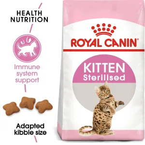 Royal Canin Feline Health Nutrition Kitten Sterilised (2kg)