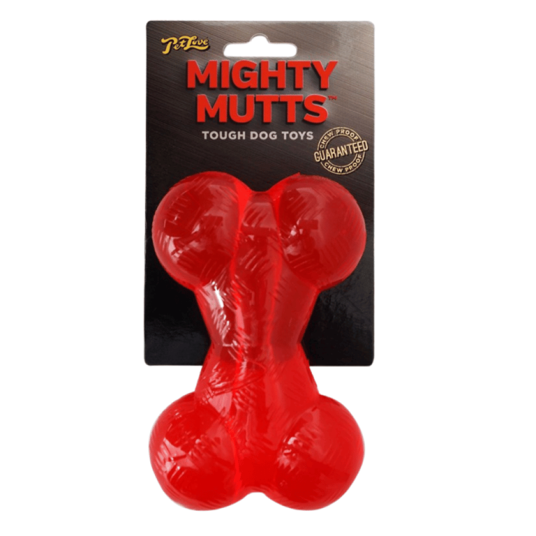 Mighty Mutts Rubber Bone Large