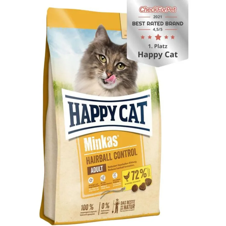 Happy Cat Minkas Hairball Control 1.5Kg