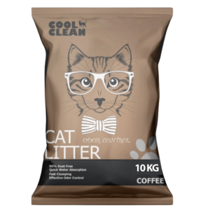 Cool Clean Clumping Cat Litter Coffee 5L
