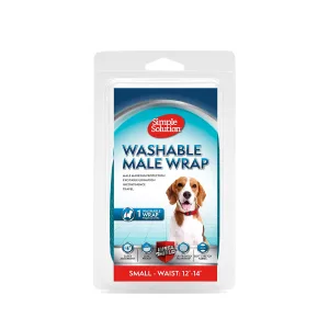 Simple Solution Washable Male Dog Wraps S