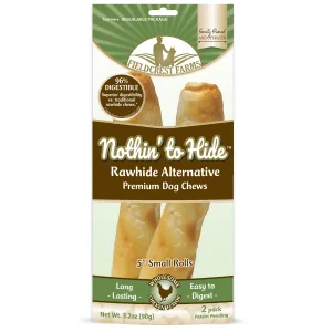 Nothin' to Hide Small Roll - Chicken Dog Treats 90g