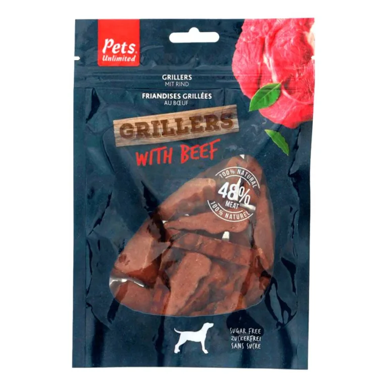 Pets Unlimited Grillers with Beef Dog Treats