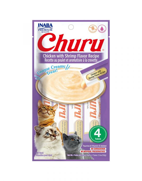 Churu Chicken With Shrimp Flavor Recipe 4PCS/PK
